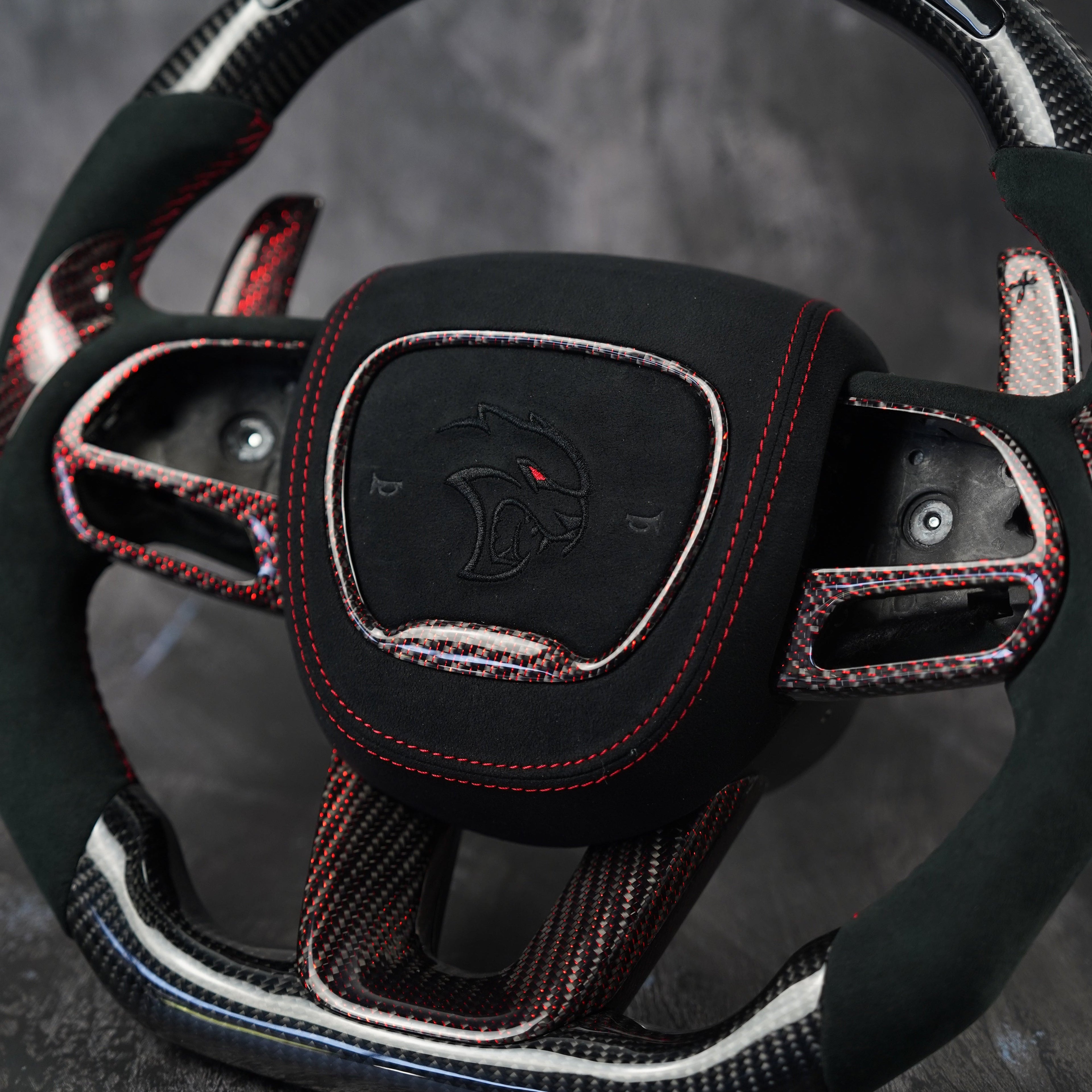 2015-2023 Dodge Charger / Challenger / Durango Custom Steering Wheel by Exclusive Steering