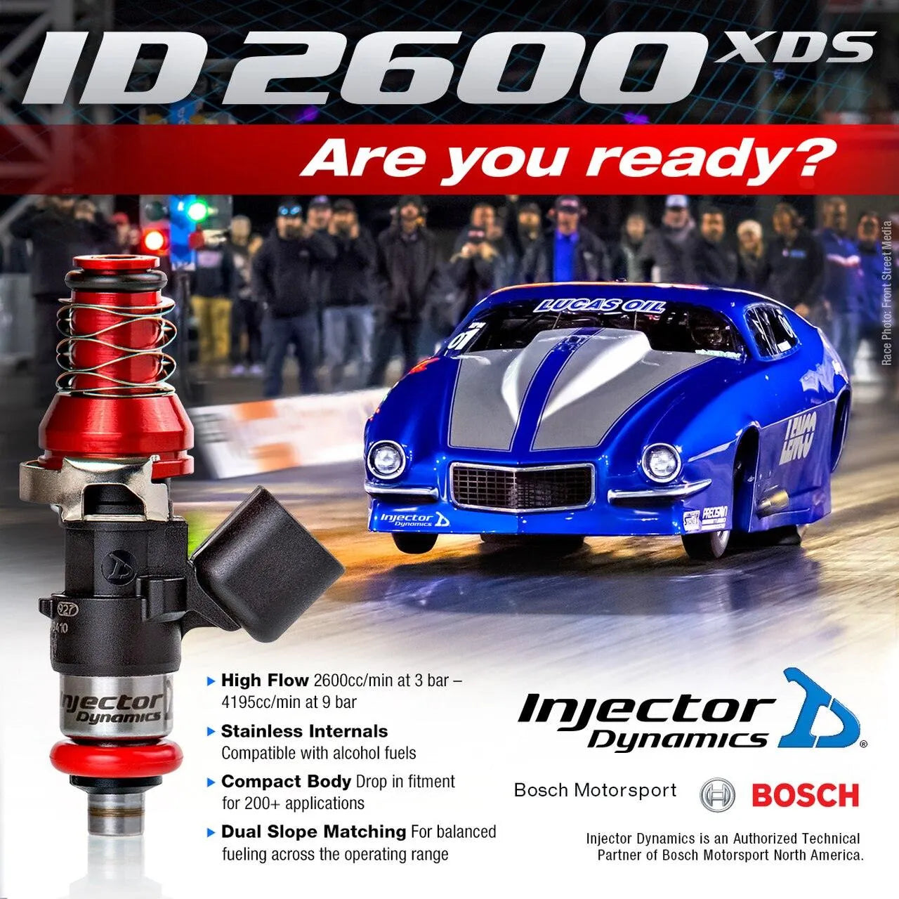 Injector Dynamics 2600cc injector set Hemi Hellcat 6.2L