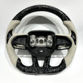 Forged Carbon Fiber Steering Wheel High-Quality D0dge Challenger Durango 300 Charger RT SRT Hellcat Compatible