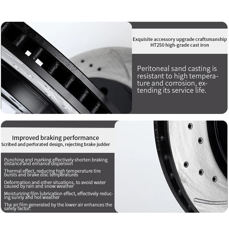 High-quality Resolve brake shaking car Brake Discs For Dodge Charger SRT8 Coronet D Series D2 Dakota Dart Daytona Diplomat