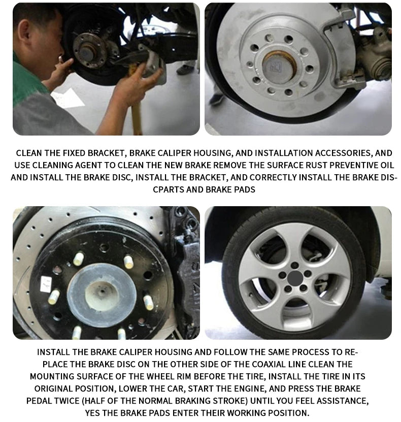 High-quality Resolve brake shaking car Brake Discs For Dodge Charger SRT8 Coronet D Series D2 Dakota Dart Daytona Diplomat