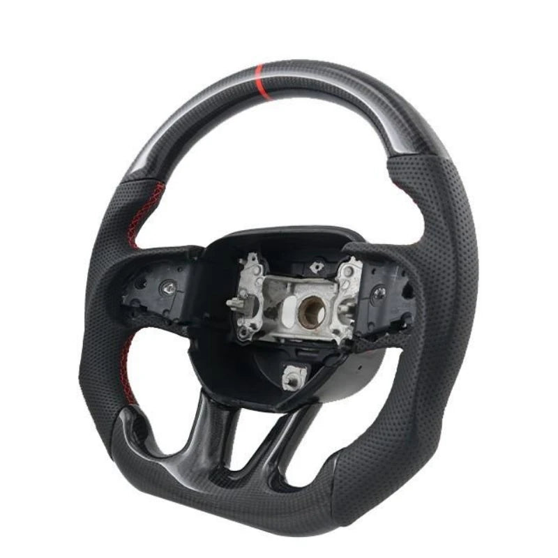For Dodge Challenger Charger HELLCAT 2015 2016 2017 2018 2019 2020 2021 2022 Real Carbon Fiber Steering Wheel