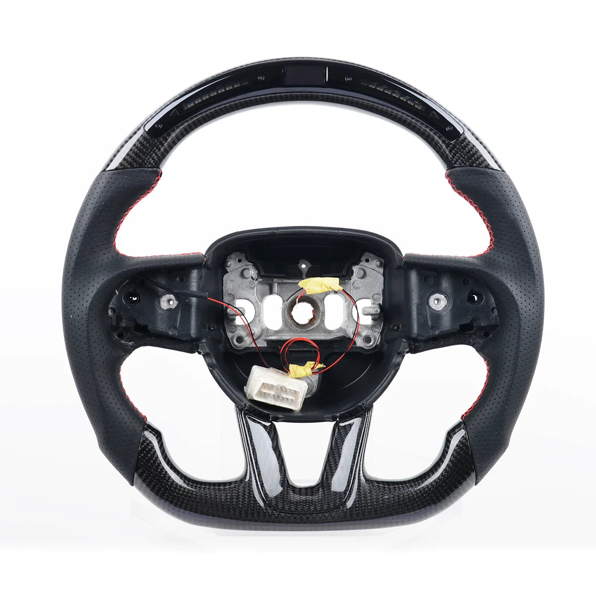 For Dodge Challenger Charger HELLCAT 2015 2016 2017 2018 2019 2020 2021 2022 Real Carbon Fiber Steering Wheel
