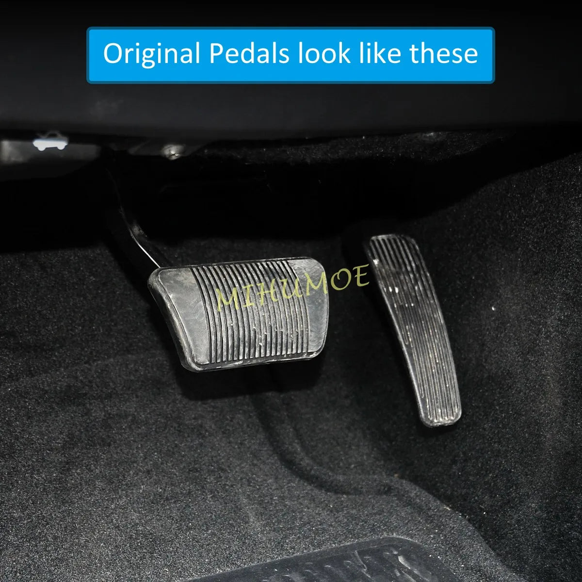 For 2011-2023 Dodge Challenger Charger Chrysler 300/300C Black Aluminium Alloy Foot Brake Gas Accelerator Pedal Pad Cover Set