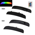 4Pcs LED RGB Front Rear Bumper Side Marker Lights For Dodge Charger 2015-2023 Turn Singal Reflectors Lamps Car Accessories