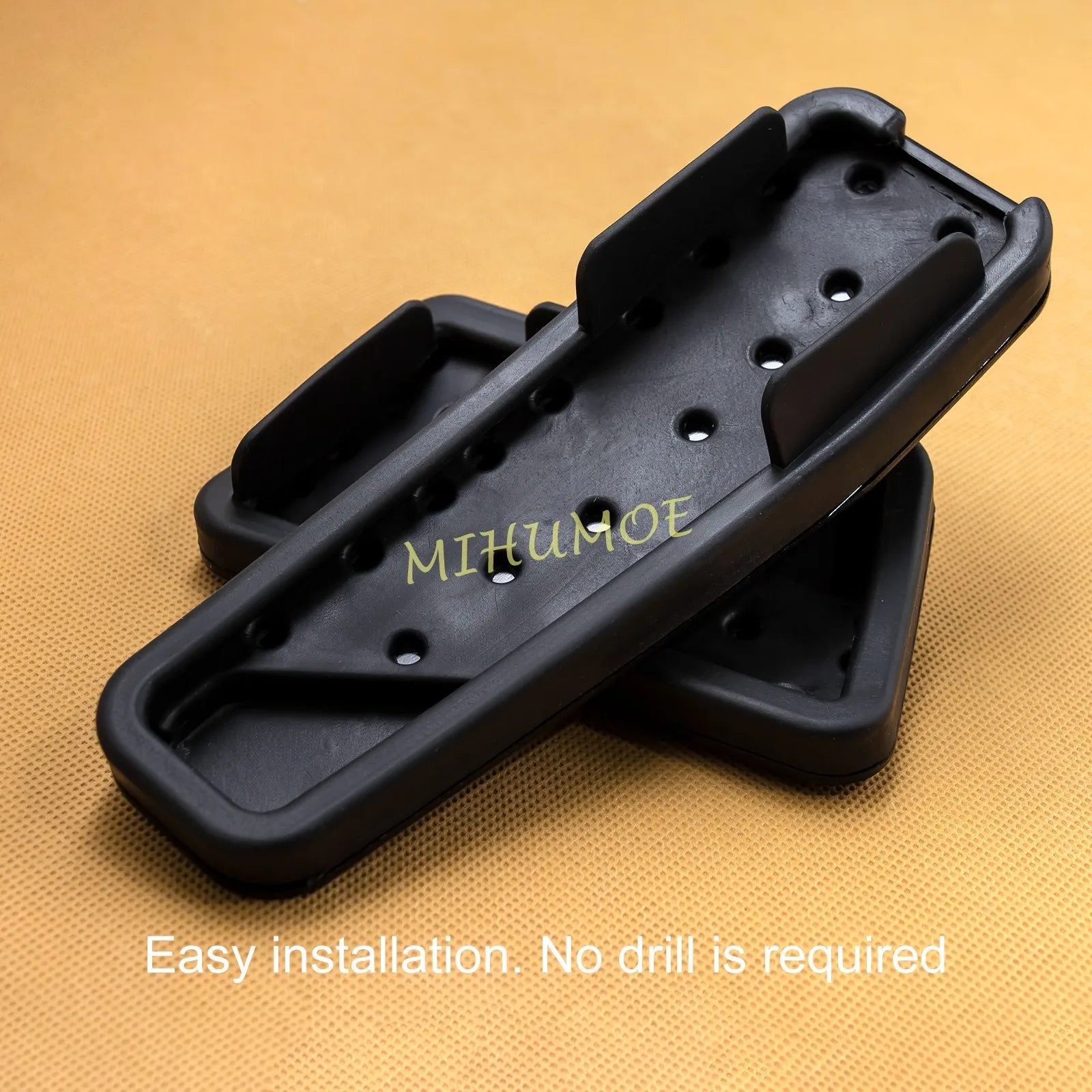 For 2011-2023 Dodge Challenger Charger Chrysler 300/300C Black Aluminium Alloy Foot Brake Gas Accelerator Pedal Pad Cover Set