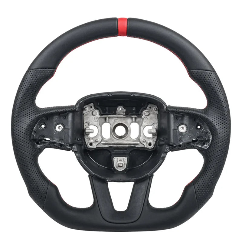 Real Carbon Fiber Fit For Dodge  2015-2020 Challenger Hellcat Charger Durango SRT Steering Wheel Car Steernig Wheel
