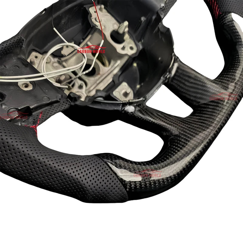 LED Factory Wholesale Steering Wheel Carbon Fiber Car Steering Wheel Suitable for Dodge Charger Steering Wheel 2014-2019