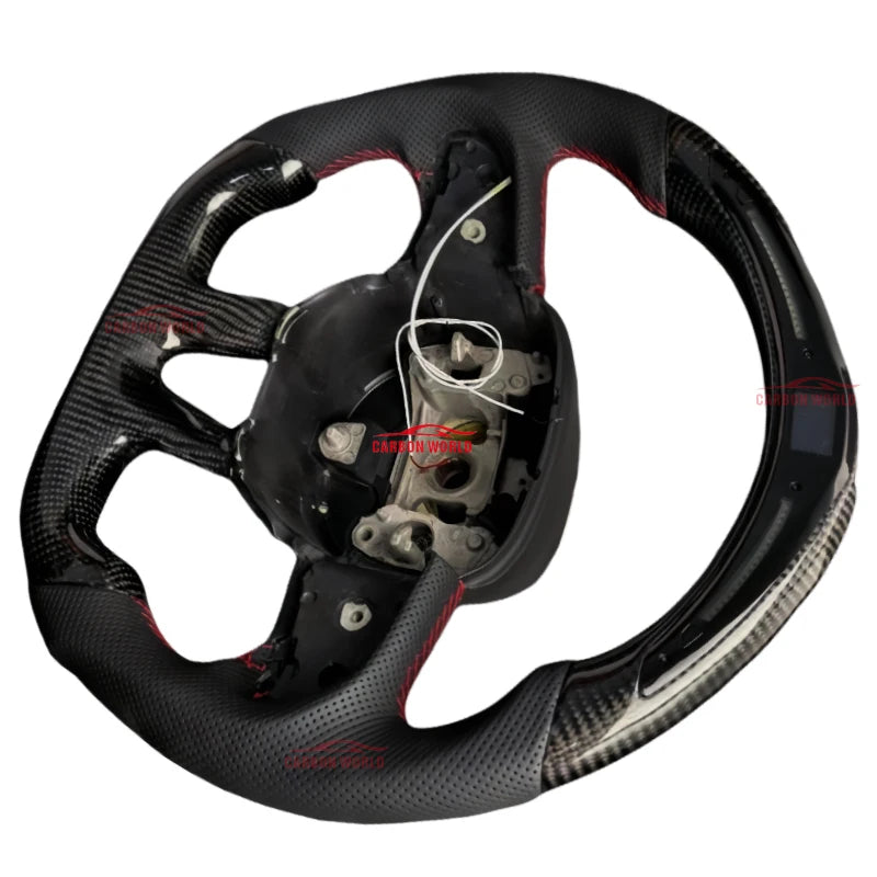 LED Factory Wholesale Steering Wheel Carbon Fiber Car Steering Wheel Suitable for Dodge Charger Steering Wheel 2014-2019