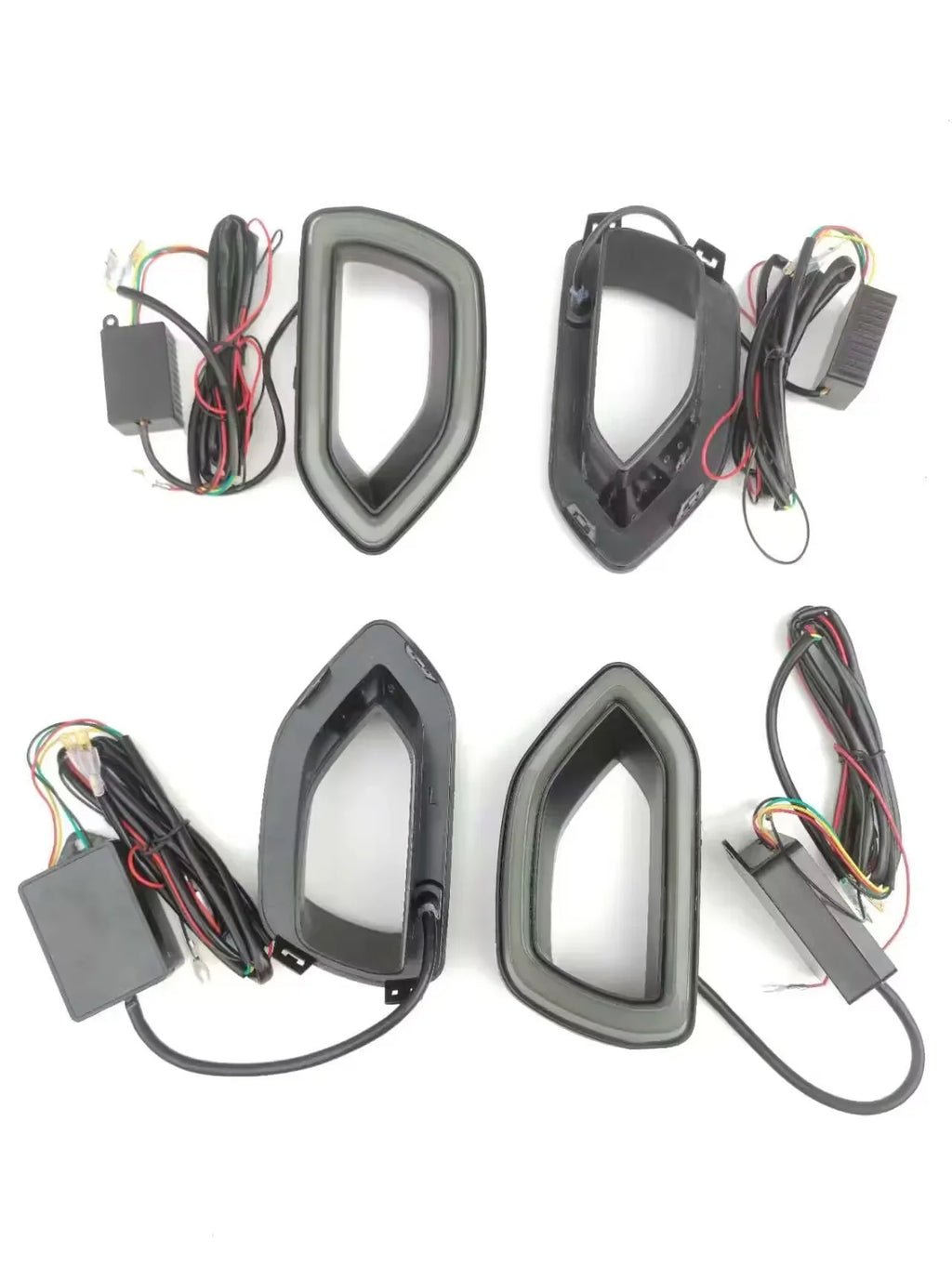 2 Piece For 17-19 Dodge Charger Daytona Grille LED Streamer and Normal DQZMZBDYT