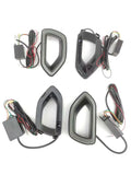 2 Piece For 17-19 Dodge Charger Daytona Grille LED Streamer and Normal DQZMZBDYT