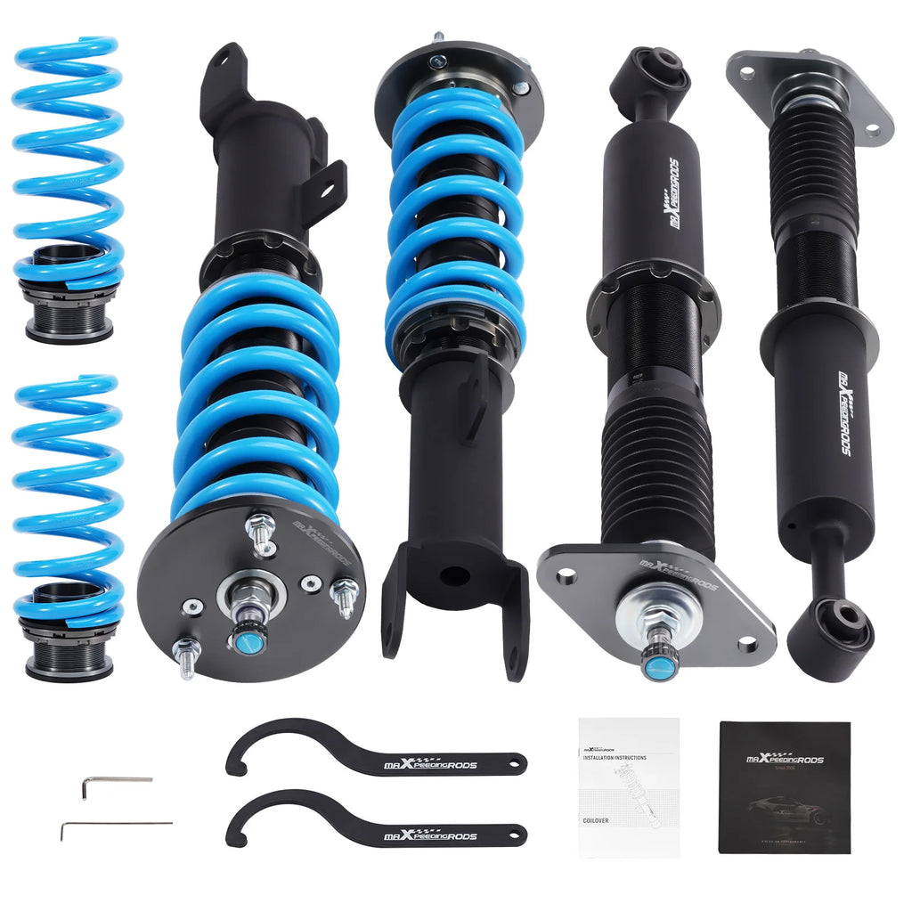 MaXpeedingrods 24 Click Damper Coilovers Shocks For Dodge Challenger Charger Chrysler 300 2011-2022 RWD