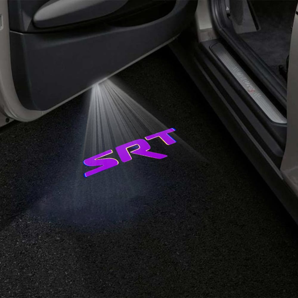 Dodge Challenger 3rd Gen Premium Door Puddle Lights Multiple Designs 2008-2023