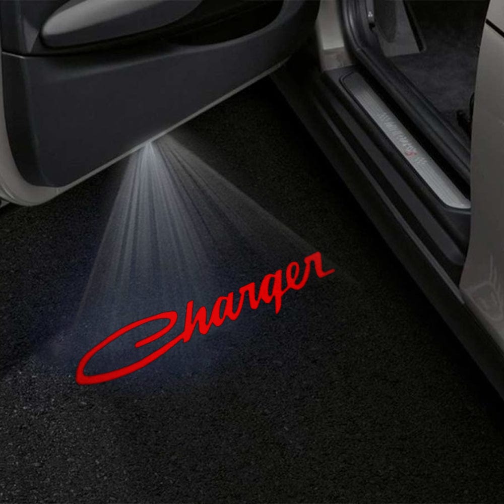 Dodge Charger 6th/7th Gen Premium Door Puddle Lights Multiple Designs 2006-2023