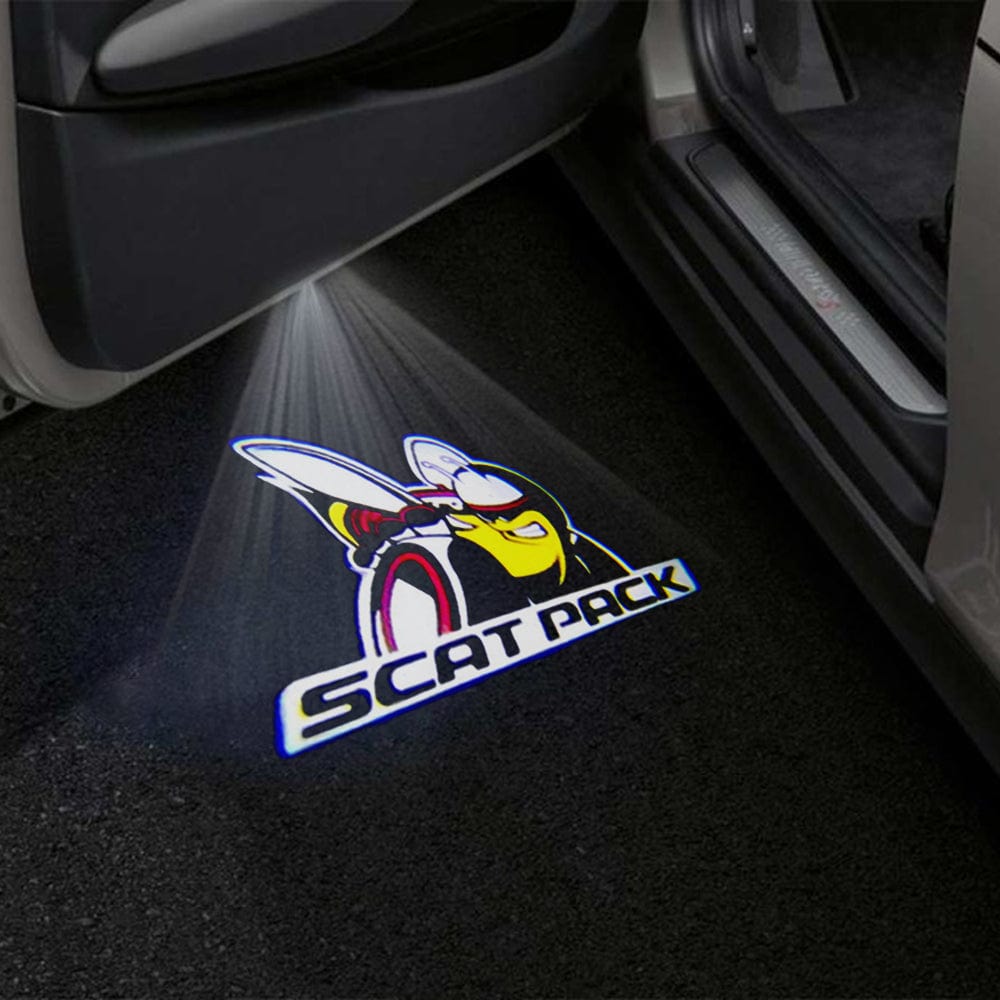 Dodge Charger 6th/7th Gen Premium Door Puddle Lights Multiple Designs 2006-2023